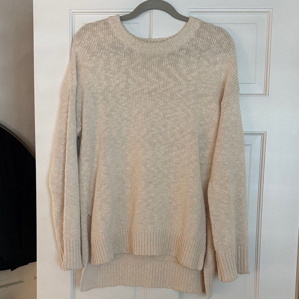 Jenni Kayne Cotton Oversized Sweater Small EUC